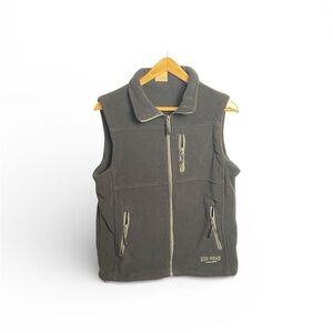 Boys RedHead charcoal Fleece Vest Size S/P